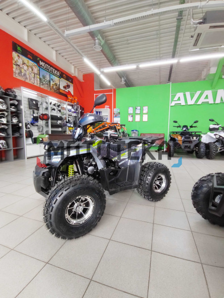 Квадроцикл подростковый Zuumav (Зуумав) HUNTER 150 PRO серый (машинокомплект) | Мототека