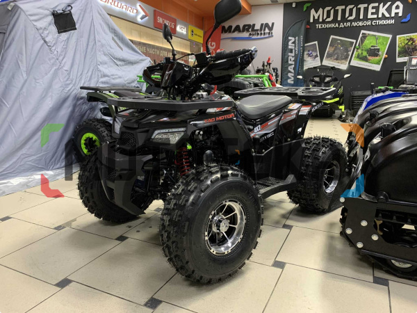 Квадроцикл подростковый Zuumav (Зуумав) HUNTER 150 PRO чёрный (машинокомплект) | Мототека