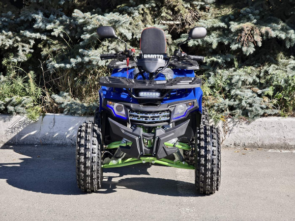 Квадроцикл детский R - MOTO (Р - Мото) Lion 110 A синий (машинокомплект) | Мототека