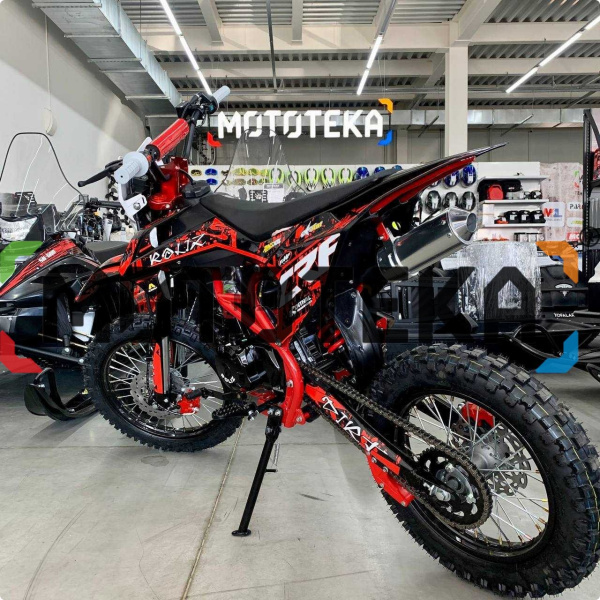 Питбайк ROLIZ (Ролиз) Cross 125 HL красный | Мототека